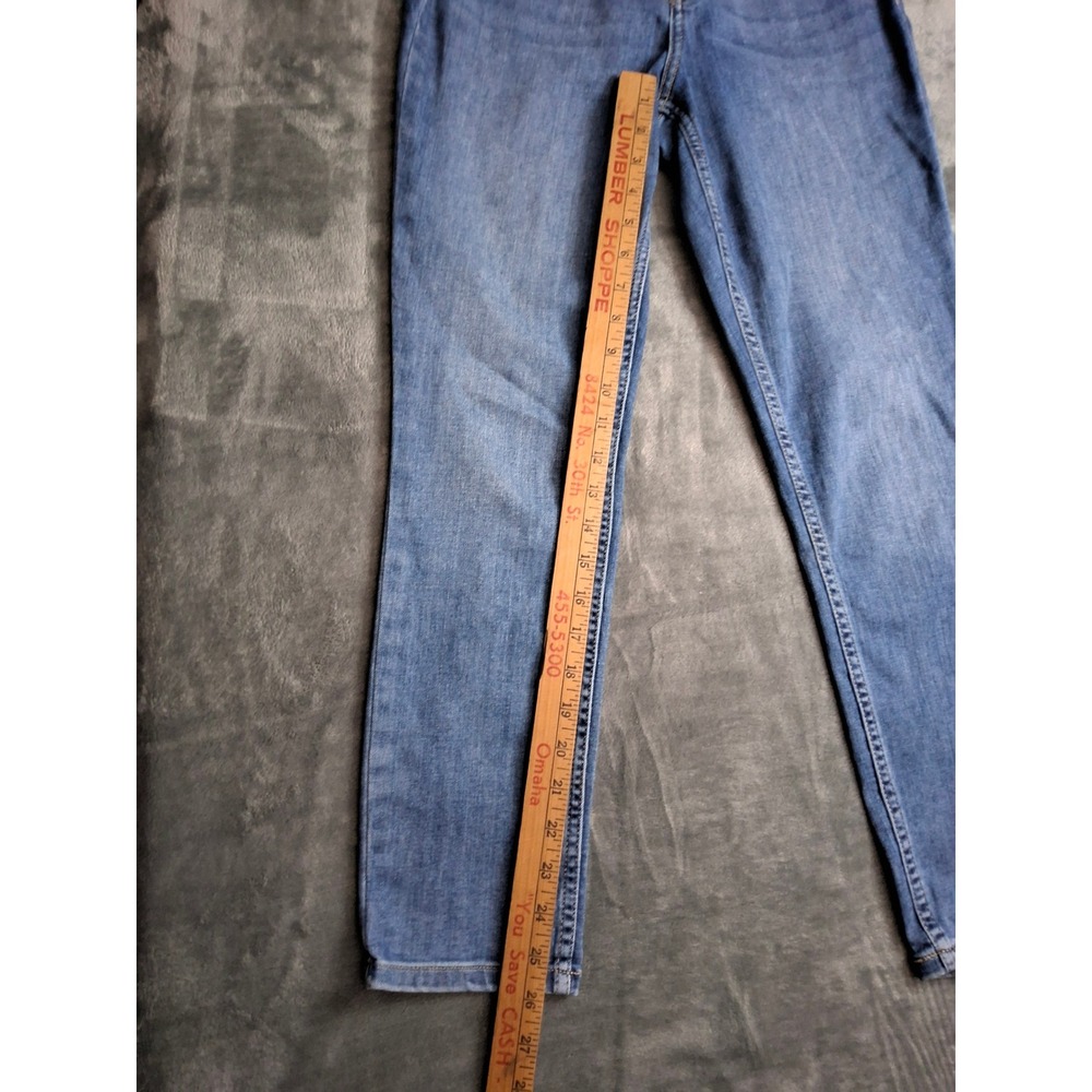 Calvin Klein Jeans Womens Size 8/29 Medium Wash Slim Straight Denim Blue Jeans - Picture 11 of 16
